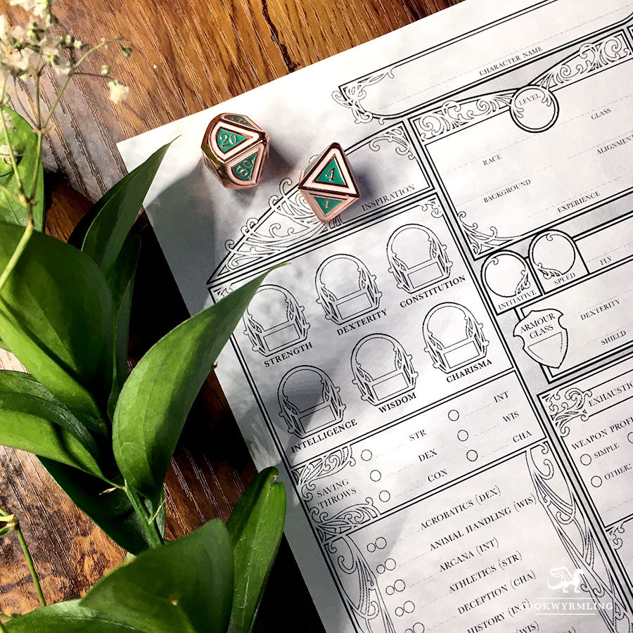 Elven Nouveau - 5e Character Sheets