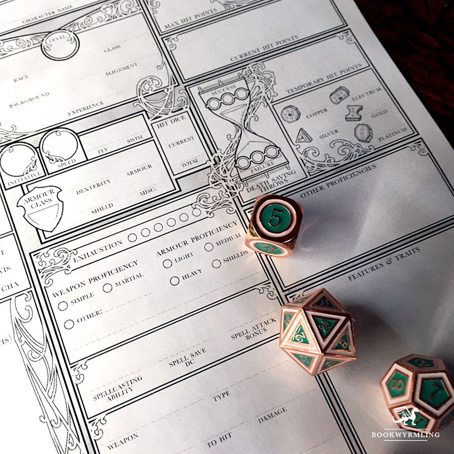 Elven Nouveau - 5e Character Sheets