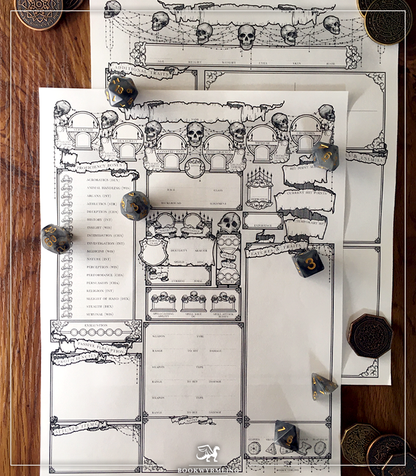 Grave - 5e Character Sheets