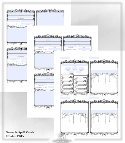 Grave - 5e Spell Cards