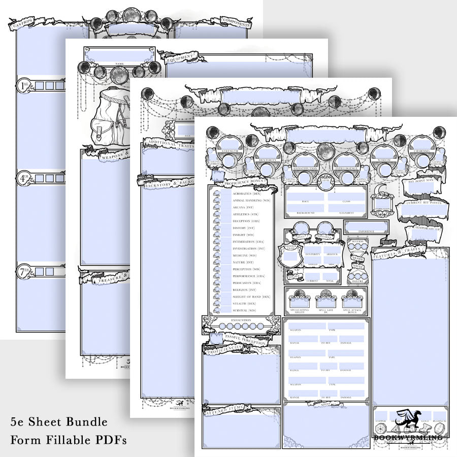 Moon - 5e Character Sheets