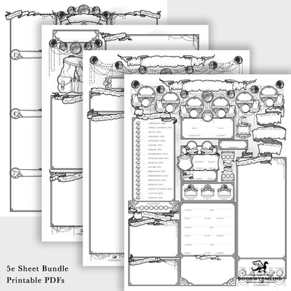 Moon - 5e Character Sheets