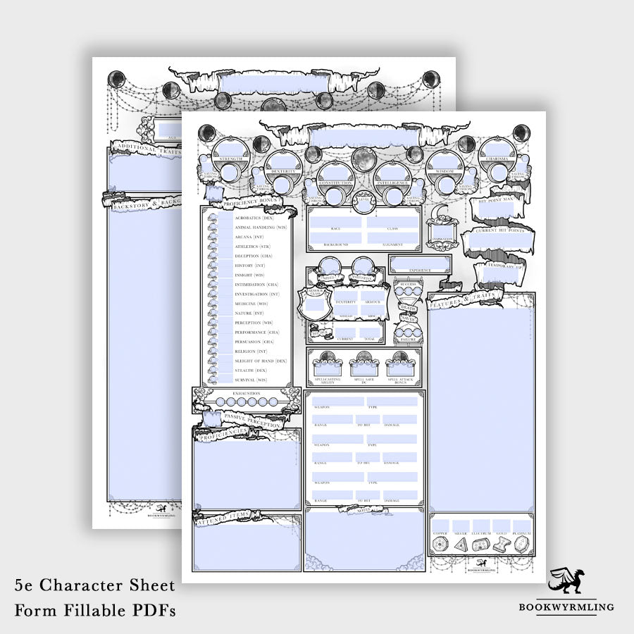 Moon - 5e Character Sheets